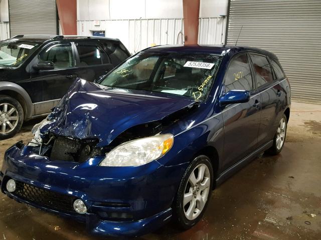 2T1KR32E93C042962 - 2003 TOYOTA COROLLA MA BLUE photo 2