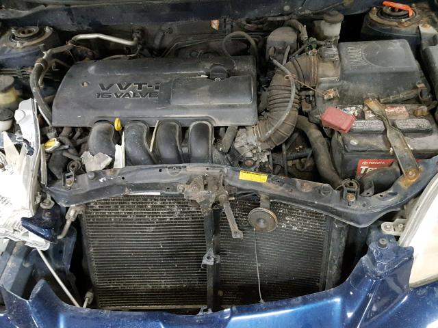 2T1KR32E93C042962 - 2003 TOYOTA COROLLA MA BLUE photo 7