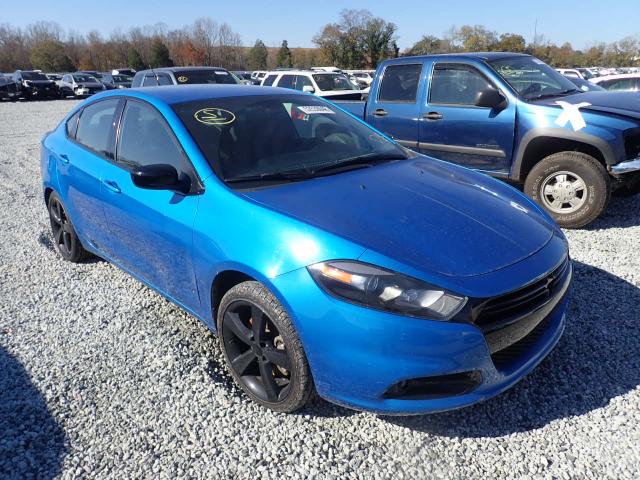 1C3CDFBB2FD435501 - 2015 DODGE DART SXT BLUE photo 1