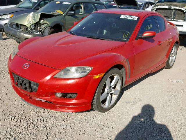 JM1FE173340116851 - 2004 MAZDA RX8 WHITE photo 2