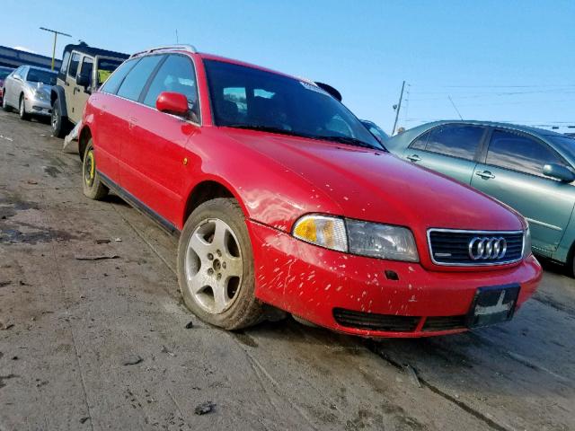 WAUGD28DXWA103562 - 1998 AUDI A4 2.8 AVA RED photo 9