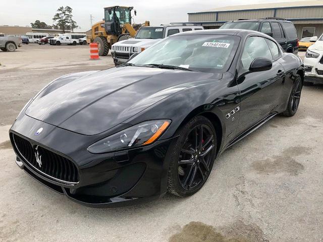 ZAM45VLA1F0127543 - 2015 MASERATI GRANTURISM BLACK photo 2