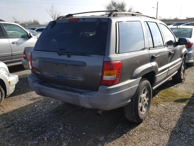 1J4GW58S0XC734799 - 1999 JEEP GRAND CHER GRAY photo 4