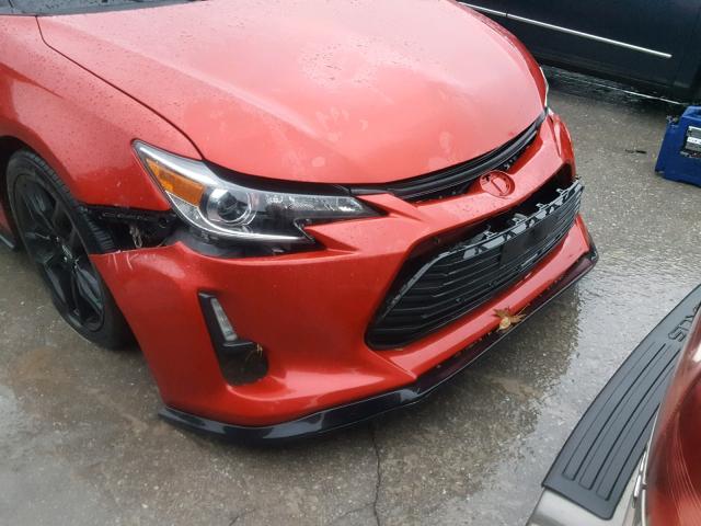 JTKJF5C74GJ025697 - 2016 TOYOTA SCION TC Qırmızı foto 9
