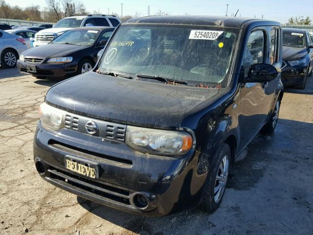 JN8AZ2KR1AT166498 - 2010 NISSAN CUBE BASE BLACK photo 2