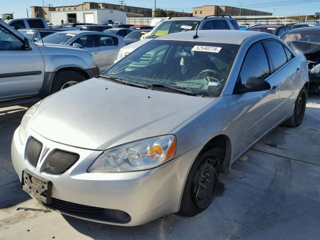 1G2ZF57BX84223746 - 2008 PONTIAC G6 VALUE L SILVER photo 2