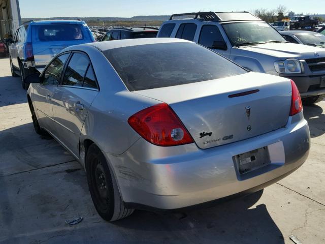 1G2ZF57BX84223746 - 2008 PONTIAC G6 VALUE L SILVER photo 3