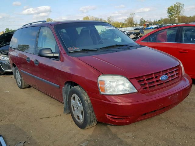 2FMZA51634BA76784 - 2004 FORD FREESTAR S BURGUNDY photo 1