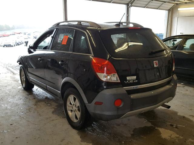 3GSCL33P09S531594 - 2009 SATURN VUE XE BLACK photo 3