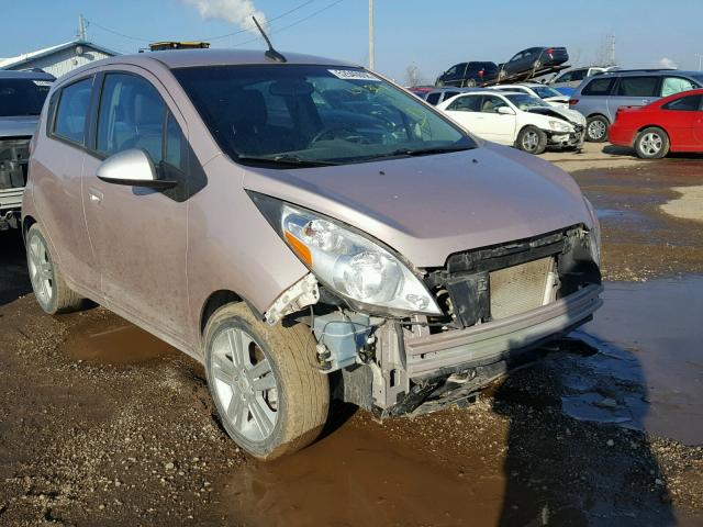 KL8CB6S98DC528534 - 2013 CHEVROLET SPARK LS PINK photo 1