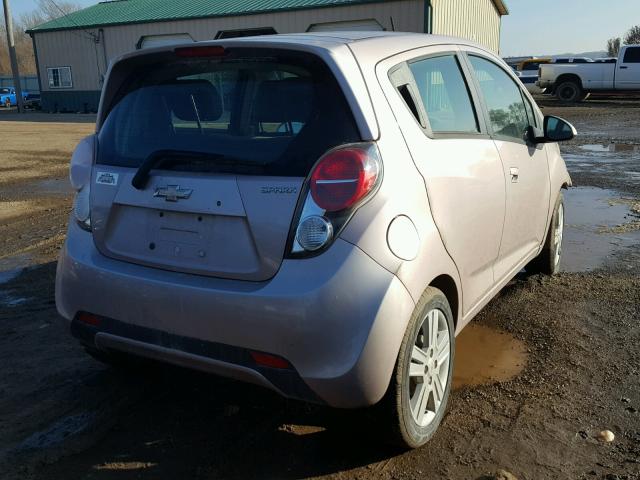 KL8CB6S98DC528534 - 2013 CHEVROLET SPARK LS PINK photo 4