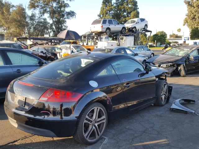 TRUHF38J891002401 - 2009 AUDI TT BLACK photo 4