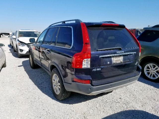 YV4CZ982081475132 - 2008 VOLVO XC90 3.2 BLUE photo 3