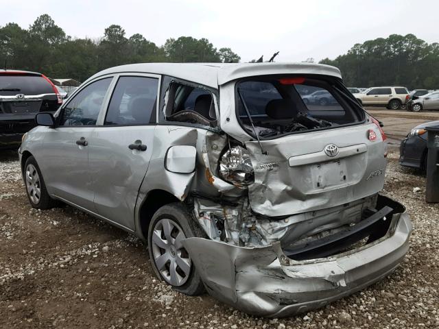 2T1KR32E53C064232 - 2003 TOYOTA MATRIX GRAY photo 3