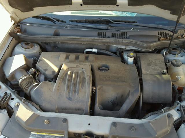 1G1AD5F58A7136807 - 2010 CHEVROLET COBALT 1LT SILVER photo 7