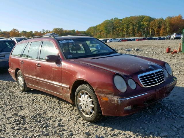 WDBJH82J42X062947 - 2002 MERCEDES-BENZ E 320 4MAT BURGUNDY photo 1