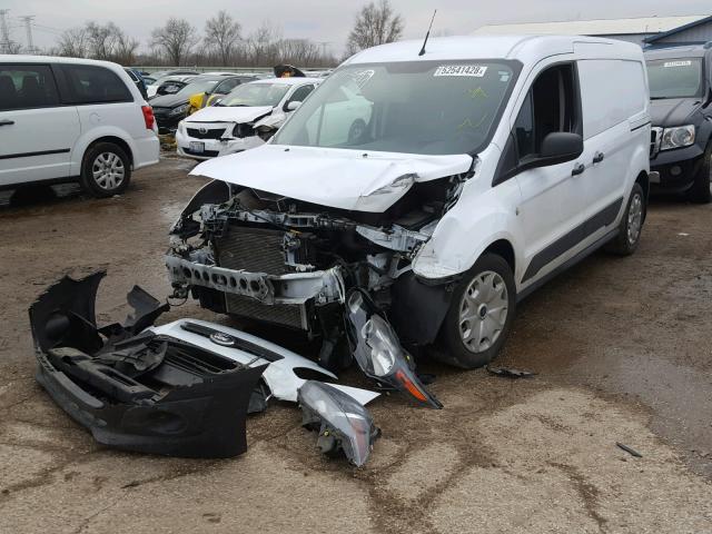 NM0LS7E73E1145523 - 2014 FORD TRANSIT CO WHITE photo 2