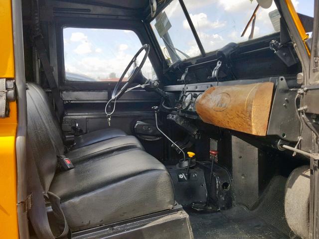 E45808887 - 1968 LAND ROVER SERIES IIA YELLOW photo 5