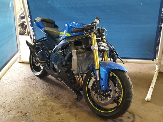 JS1GR7MA1J2101516 - 2018 SUZUKI GSX-R750 BLUE photo 1