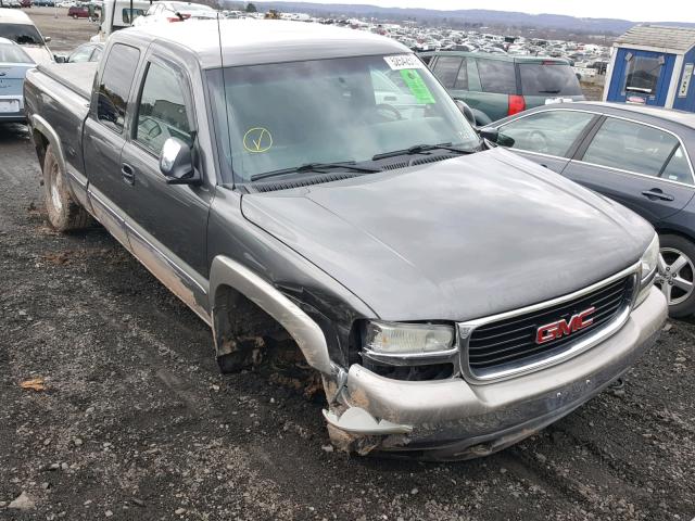 2GTEK19T711395660 - 2001 GMC NEW SIERRA GRAY photo 1