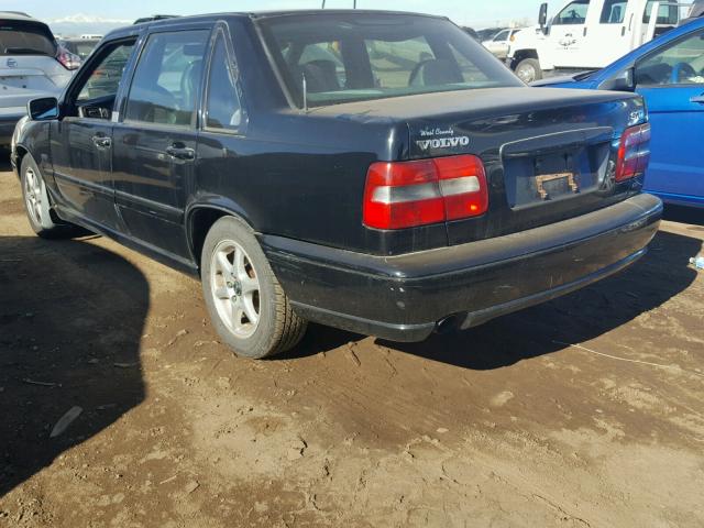 YV1LS5673W1474742 - 1998 VOLVO S70 GLT BLACK photo 3