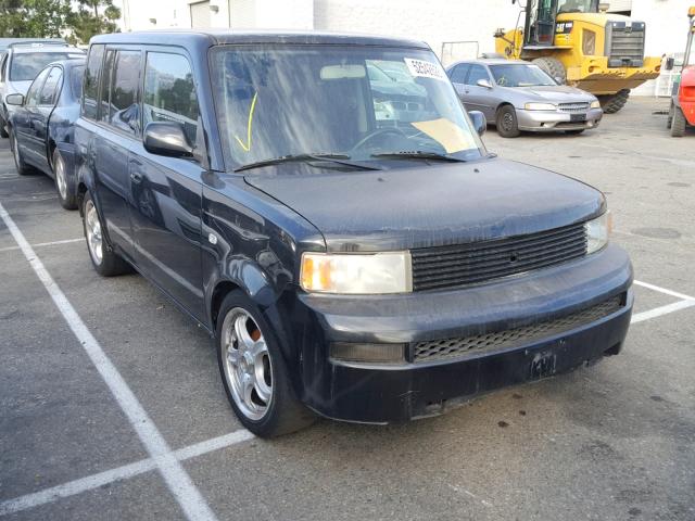 JTLKT324X50198079 - 2005 TOYOTA SCION XB BLACK photo 1