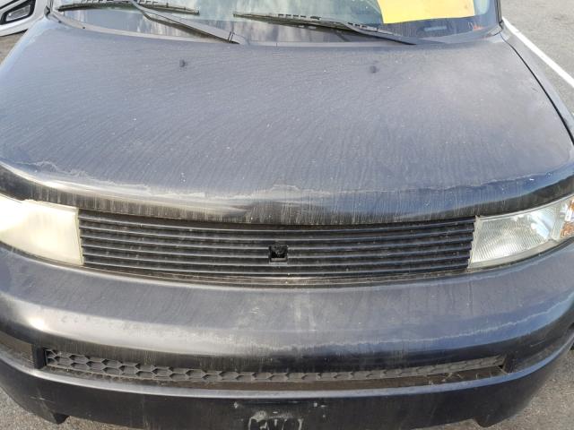 JTLKT324X50198079 - 2005 TOYOTA SCION XB BLACK photo 7