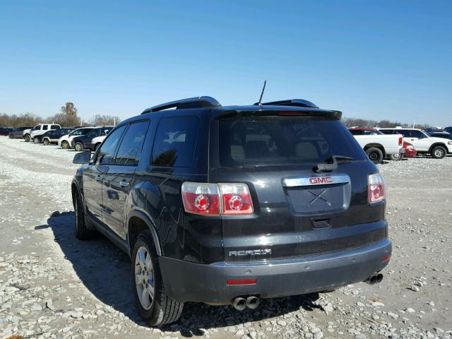 1GKER13778J208722 - 2008 GMC ACADIA SLE BLACK photo 3