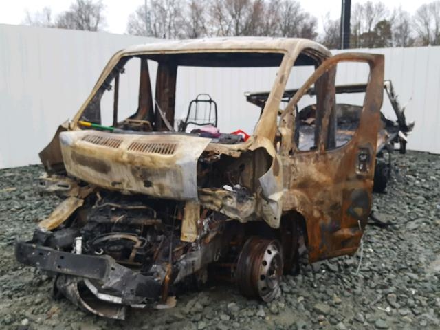 3C7WRVMGXJE134255 - 2018 RAM PROMASTER 烧焦的 照片 2