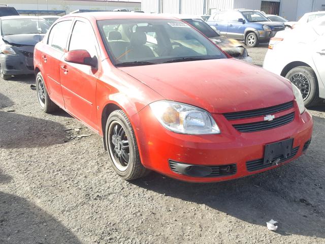 1G1AL55FX77170656 - 2007 CHEVROLET COBALT LT RED photo 1