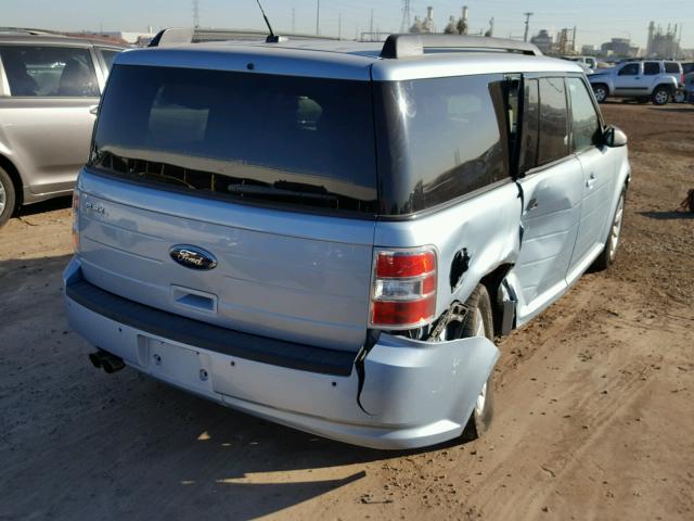 2FMDK51C99BA27092 - 2009 FORD FLEX SE BLUE photo 4