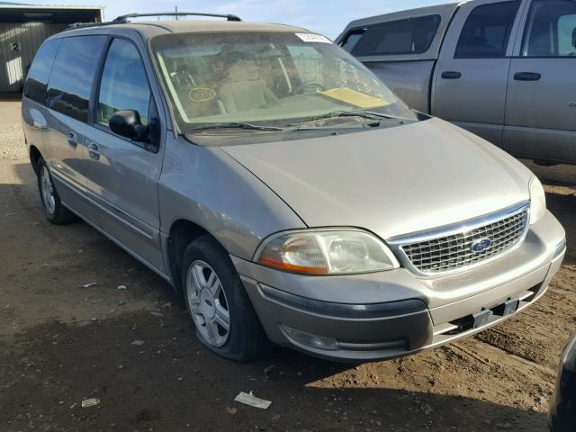 2FMDA52412BB17076 - 2002 FORD WINDSTAR S GOLD photo 1