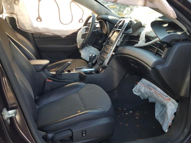 1G11C5SLXFF144122 - 2015 CHEVROLET MALIBU 1LT CHARCOAL photo 5