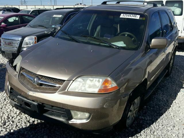 2HNYD18653H552593 - 2003 ACURA MDX TOURIN GOLD photo 2