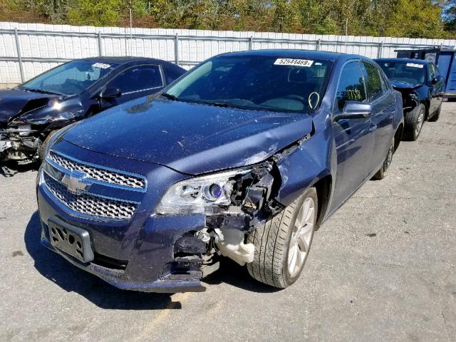 1G11H5SA3DF277950 - 2013 CHEVROLET MALIBU LTZ ლურჯი ფოტო 2