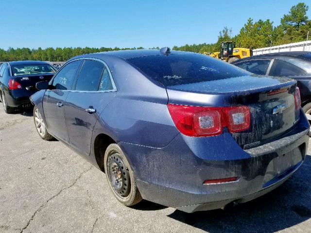 1G11H5SA3DF277950 - 2013 CHEVROLET MALIBU LTZ ლურჯი ფოტო 3