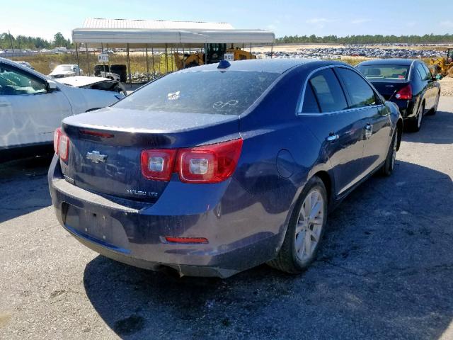 1G11H5SA3DF277950 - 2013 CHEVROLET MALIBU LTZ ლურჯი ფოტო 4