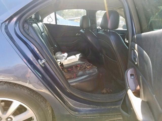 1G11H5SA3DF277950 - 2013 CHEVROLET MALIBU LTZ ლურჯი ფოტო 6