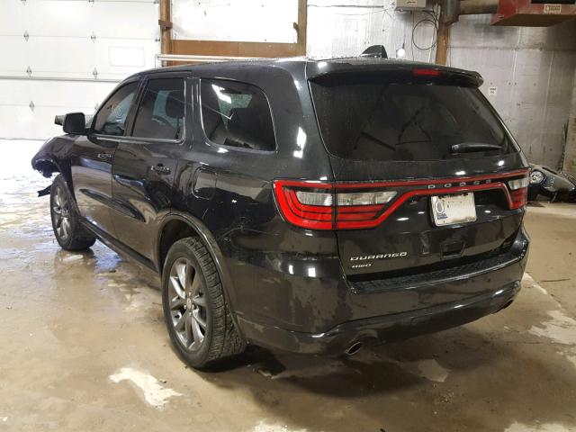 1C4RDJAG6FC801603 - 2015 DODGE DURANGO SX BLACK photo 3