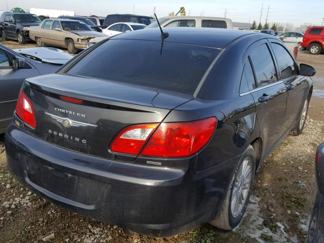 1C3LC56D89N506997 - 2009 CHRYSLER SEBRING TO BLACK photo 4