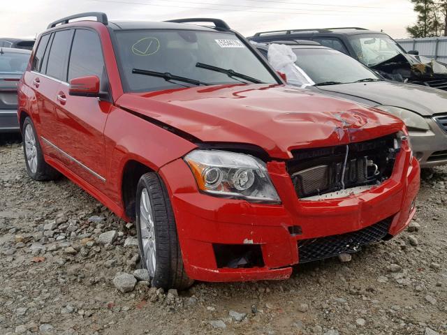 WDCGG8HB5CF870921 - 2012 MERCEDES-BENZ GLK 350 4M RED photo 1