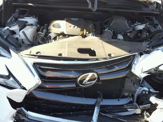 JTJYARBZ0G2038372 - 2016 LEXUS NX 200T WHITE photo 7