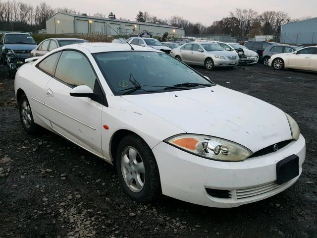 1ZWFT603415614268 - 2001 MERCURY COUGAR I4 WHITE photo 1