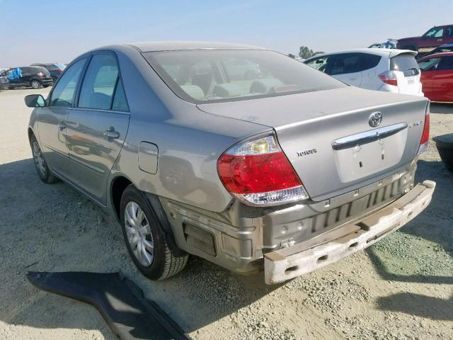 4T1BE32K56U660252 - 2006 TOYOTA CAMRY LE GOLD photo 3