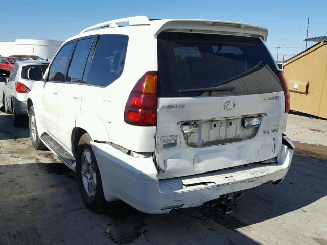 JTJBT20X640031460 - 2004 LEXUS GX 470 WHITE photo 3