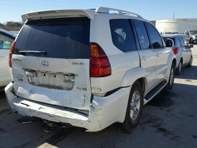 JTJBT20X640031460 - 2004 LEXUS GX 470 WHITE photo 4