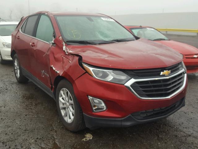 3GNAXSEV9JL311373 - 2018 CHEVROLET EQUINOX LT RED photo 1