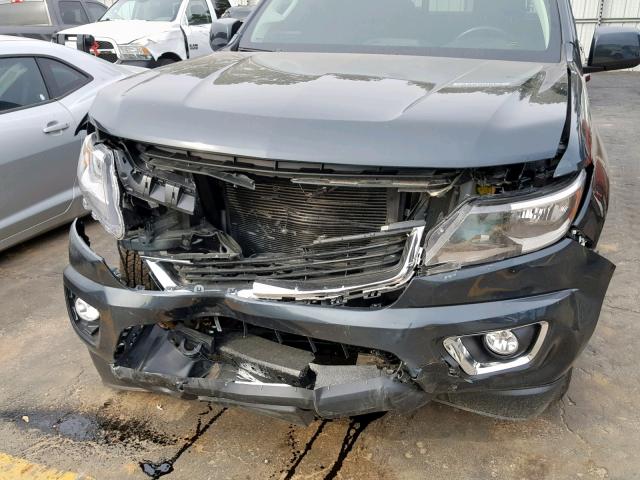 1GCHTCEN0J1156888 - 2018 CHEVROLET COLORADO L BLACK photo 9