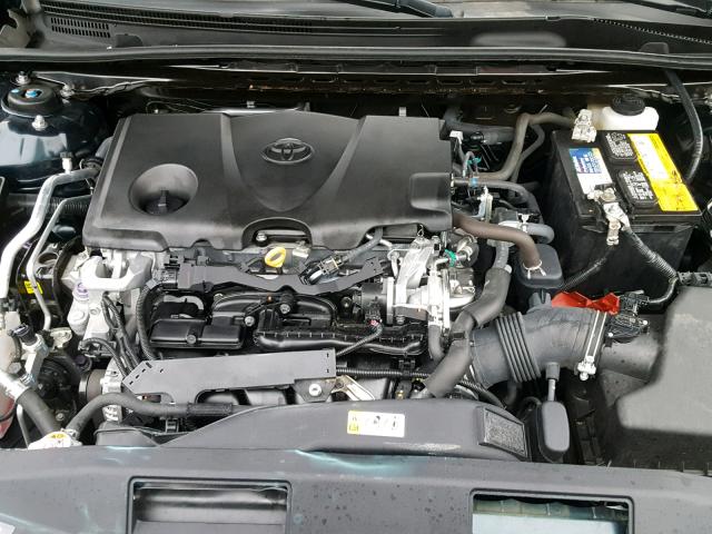 4T1B61HK1JU511712 - 2018 TOYOTA CAMRY XSE BLUE photo 7