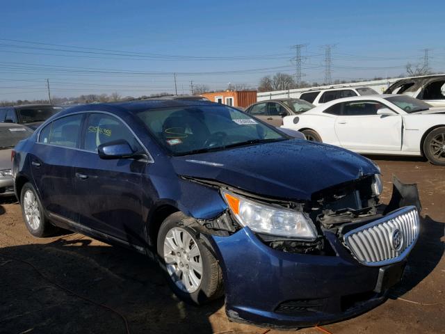 1G4GA5EC7BF398430 - 2011 BUICK LACROSSE C BLUE photo 1